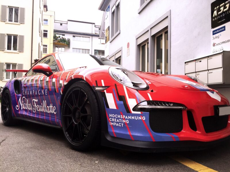 Hochspannung Werbeagentur Zürich Porsche