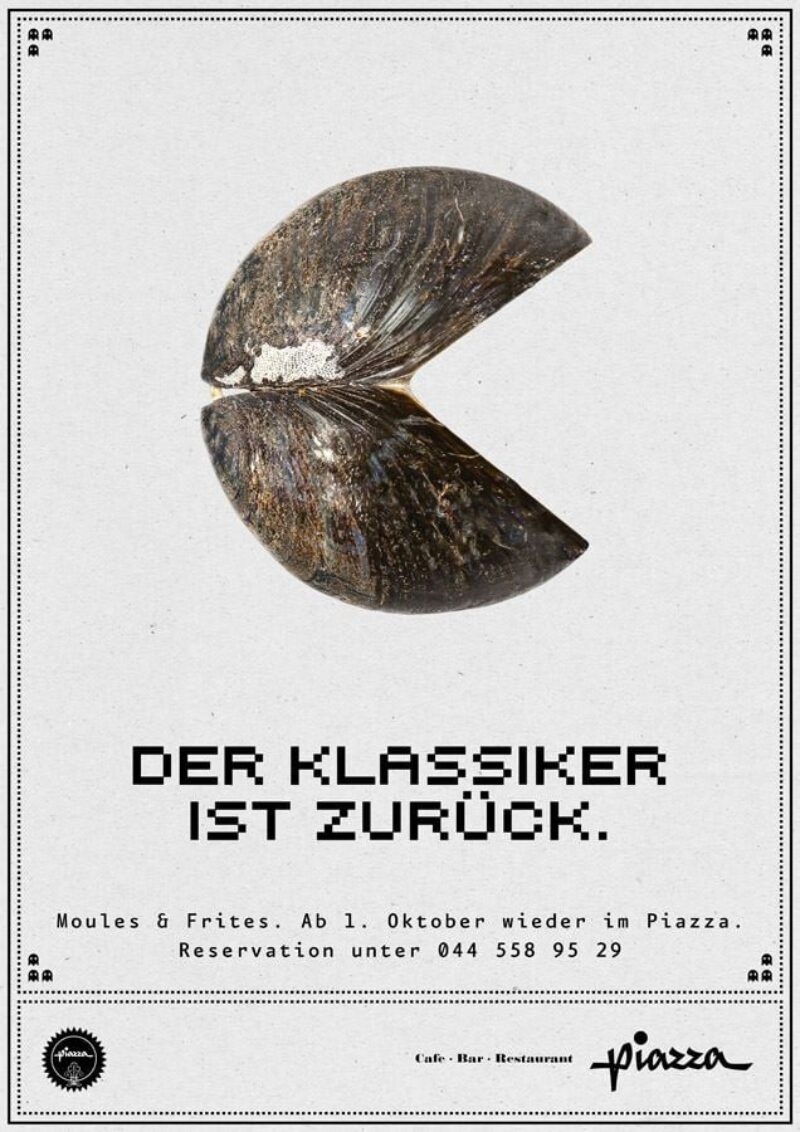 Hochspannung Werbeagentur Zürich Piazza Moules et frites